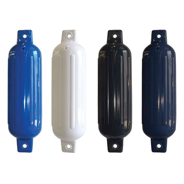 Dock Edge Qualifies for Free Shipping Dock Edge Fender Ribbed Twin Eye 8.5" x 27" Navy Blue #DE79279F