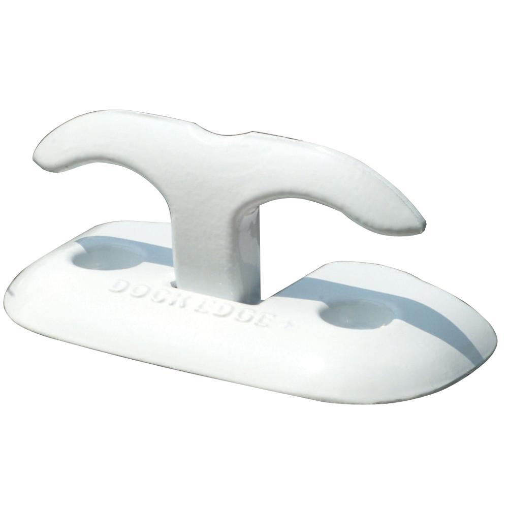 Dock Edge Qualifies for Free Shipping Dock Edge Flip Up Dock Cleat 6" White #2606W-F