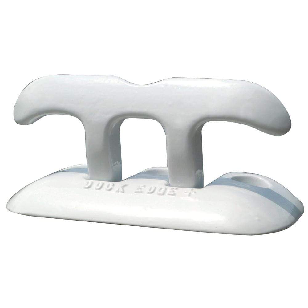 Dock Edge Qualifies for Free Shipping Dock Edge Flip Up Dock Cleat 8" White #2608W-F