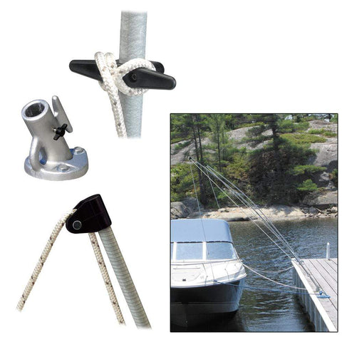 Dock Edge Qualifies for Free Shipping Dock Edge Premium Mooring Whip 2-pc 12' 5000 lb up to 23' #3400-F