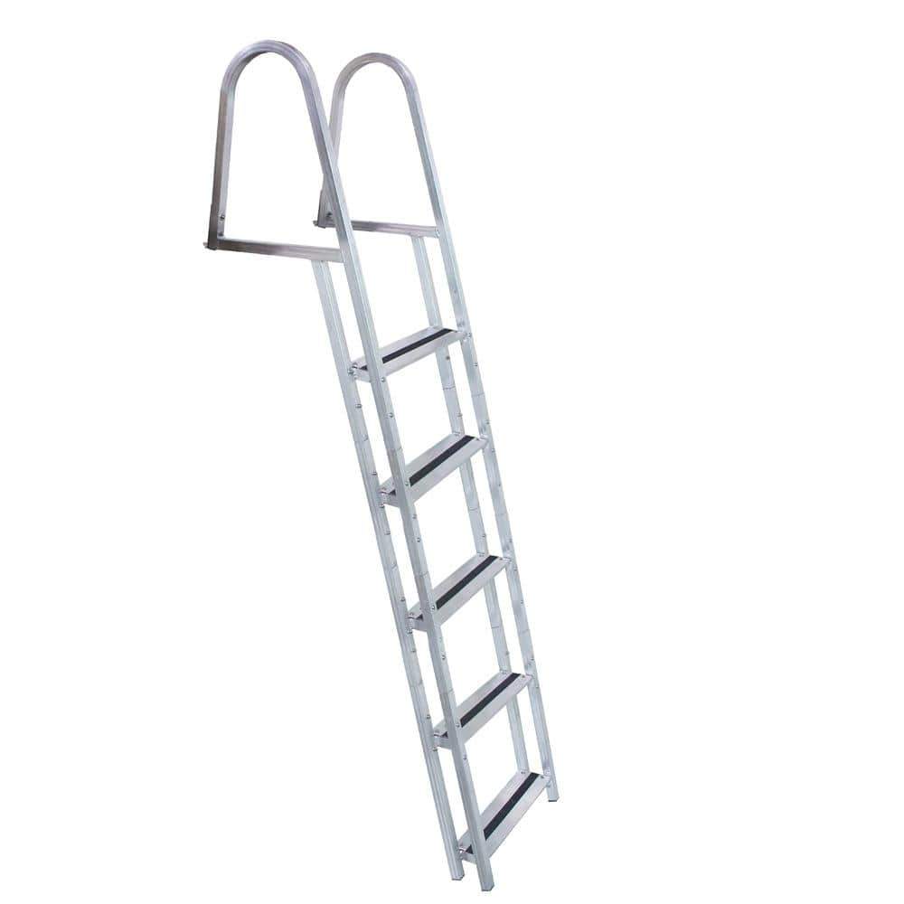Dock Edge Qualifies for Free Shipping Dock Edge Stand-Off Aluminum 5-Step Ladder with Quick Release #2055-F