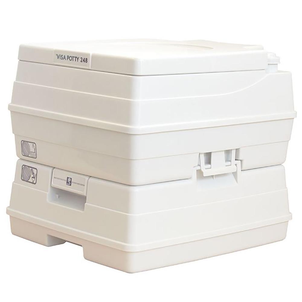 Dock Edge Qualifies for Free Shipping Dock Edge Visa 18L Portable Potty #DE248101