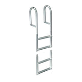 Dock Edge Qualifies for Free Shipping Dock Edge Welded Aluminum Fixed 4-Step Ladder #2014-F