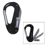 Dorcy International Qualifies for Free Shipping Dorcy LED Carabineer Knife Black #41-1402