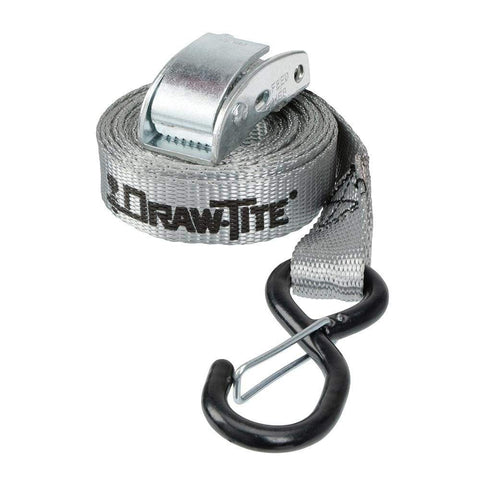 Draw-Tite Qualifies for Free Shipping Draw-Tite Cambuckle Tie-Down W/ Hooks 1" x 10' Grey Web #94247DT