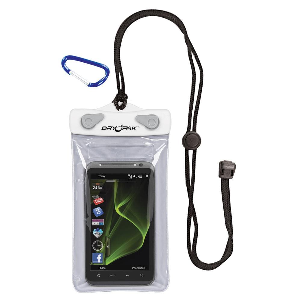 Kwik Tek Qualifies for Free Shipping Dry Pak Cell Phone Case 4 X 6 White #DP-46W
