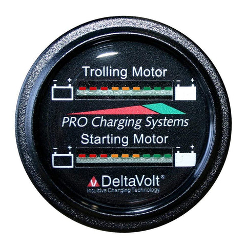 Dual Pro Qualifies for Free Shipping Dual Pro BFG Marine Dual Read Battery Monitor 12v #BFGWOM1512V/12V