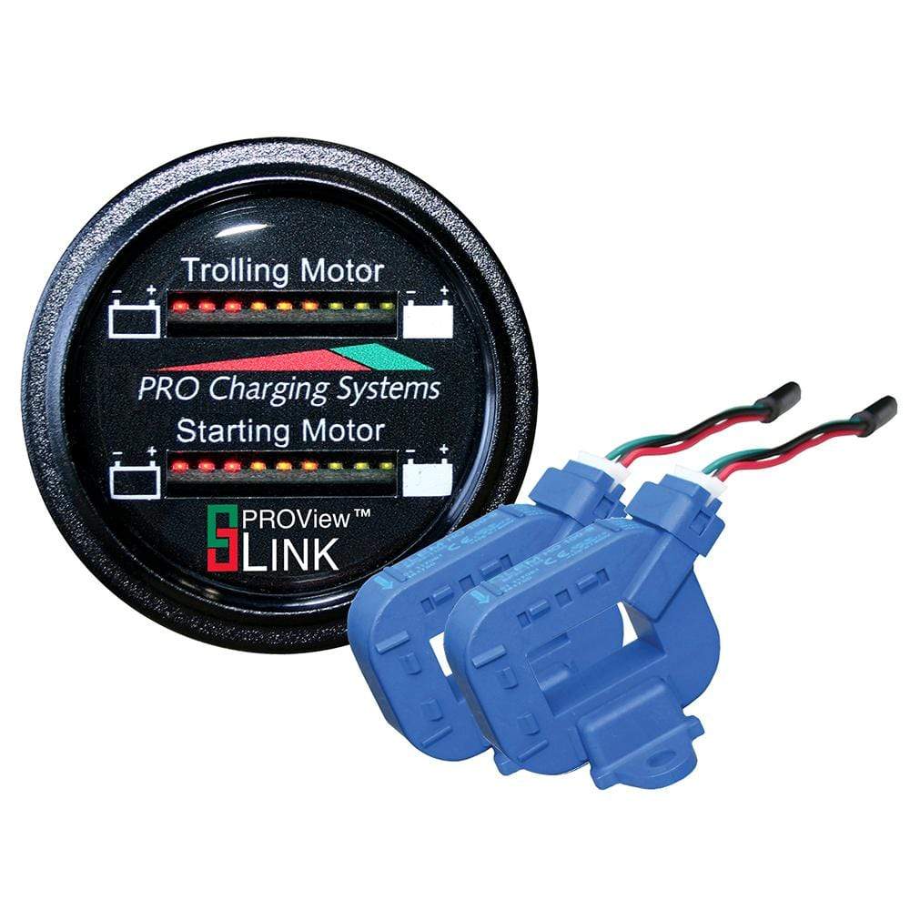 Dual Pro Qualifies for Free Shipping Dual Pro Lithium Battery Gauge Dual Round Display 2 CTs #BFGDUALLITH