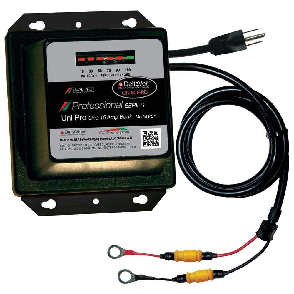 Dual Pro Qualifies for Free Shipping Dual Pro Professional Series 15a 1-Bank Battery Charger #PS1