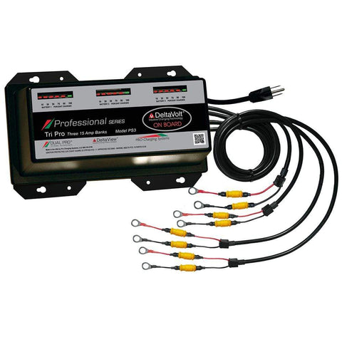 Dual Pro Qualifies for Free Shipping Dual Pro Professional Series 45a 3-Bank Battery Charger #PS3