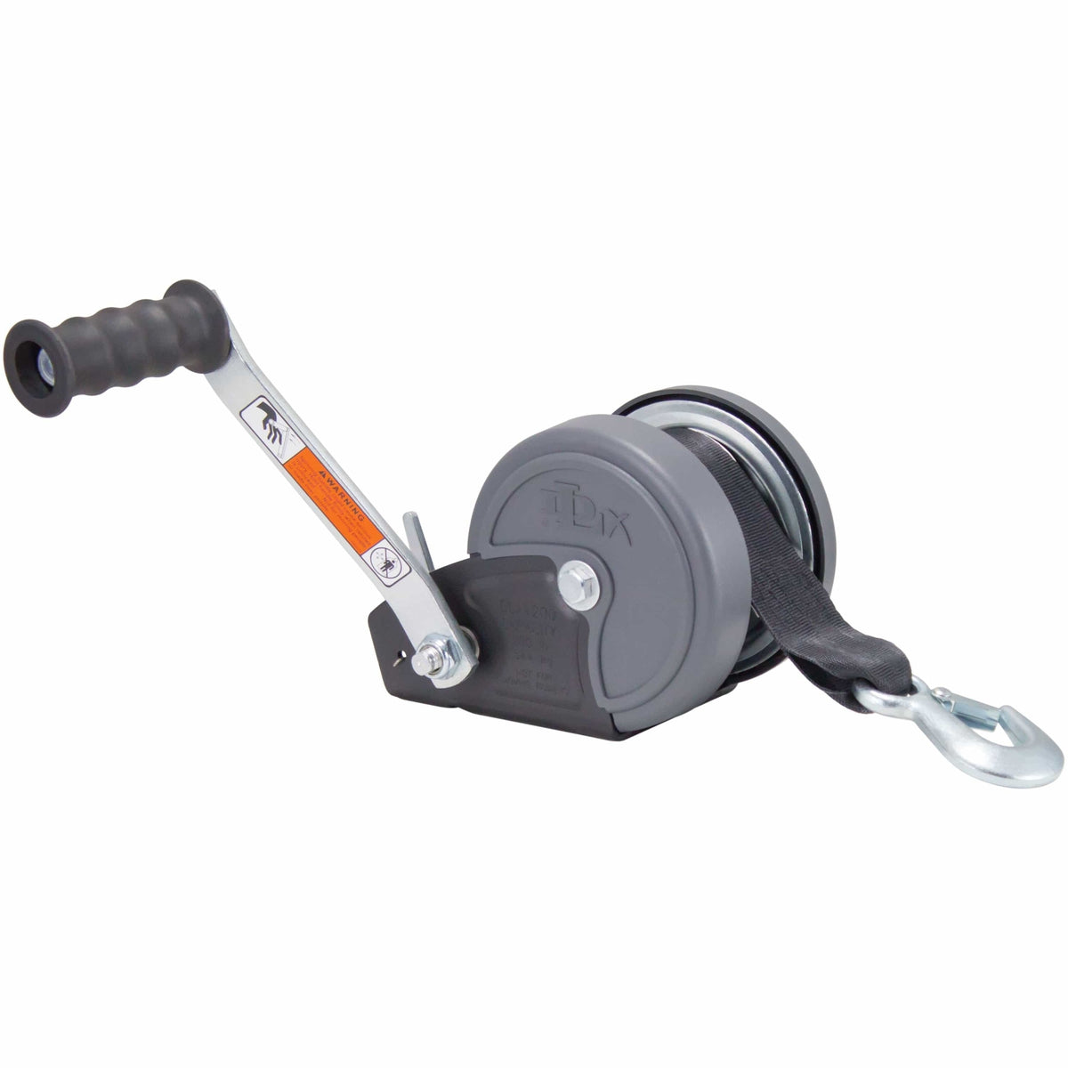 Dutton-Lainson Trailer Winch with Strap 7" Handle 1200 lb #17000