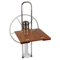 Edson Marine Not Qualified for Free Shipping Edson Teak Fold Down Drop Leaf Table #737TK-95-28