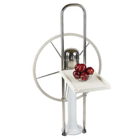 Edson Marine Not Qualified for Free Shipping Edson White Poly Fold Down Luncheon Table #761WH-95
