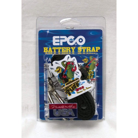 Epco Qualifies for Free Shipping Epco 3' Black Battery Strap #BS1
