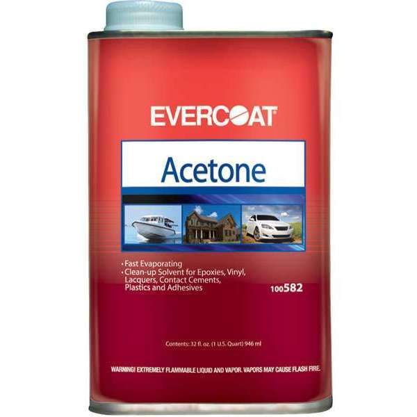 Evercoat Qualifies for Free Shipping Evercoat Acetone-Quart #100582