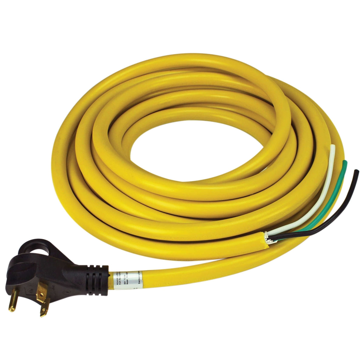 Extreme Max Qualifies for Free Shipping Extreme Max 30' 30a RV Cord 6" Loose End Plug with Handles #5200.3039