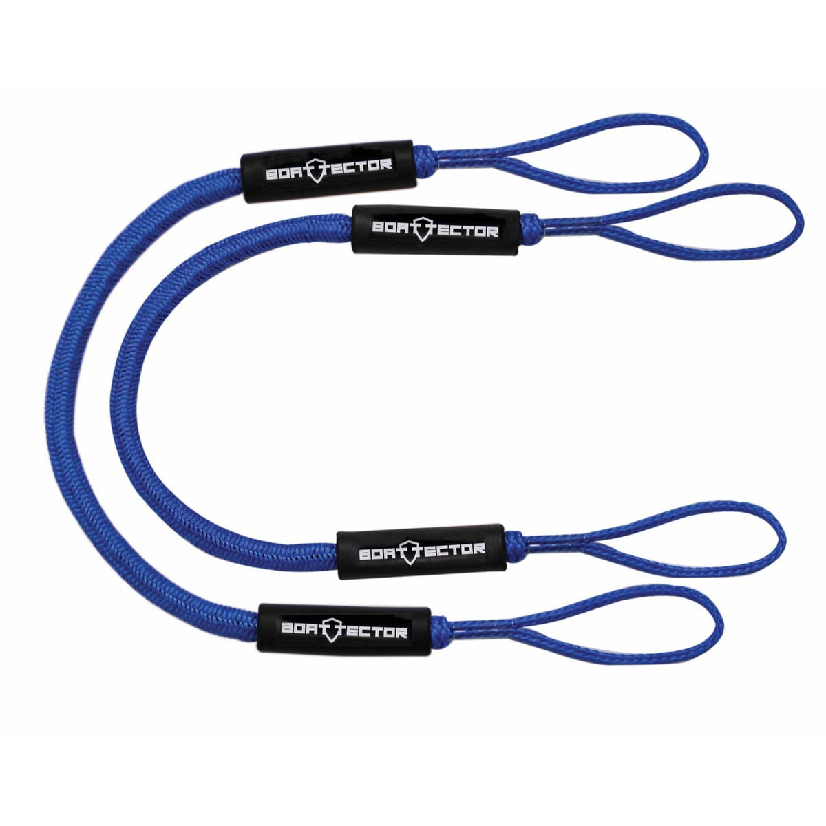 Extreme Max BoatTector Bungee Dock Line 2-pk 5' Blue #3006.2711