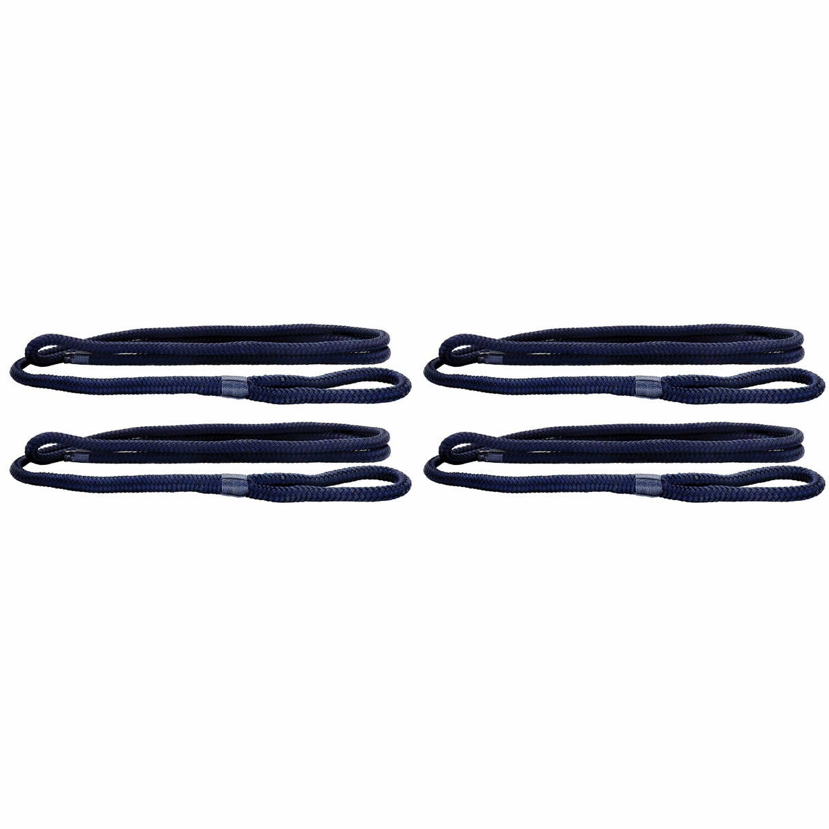 Extreme Max Qualifies for Free Shipping Extreme Max BoatTector Fender Line 4-pk 3/8" x 6' Navy #3006.3422
