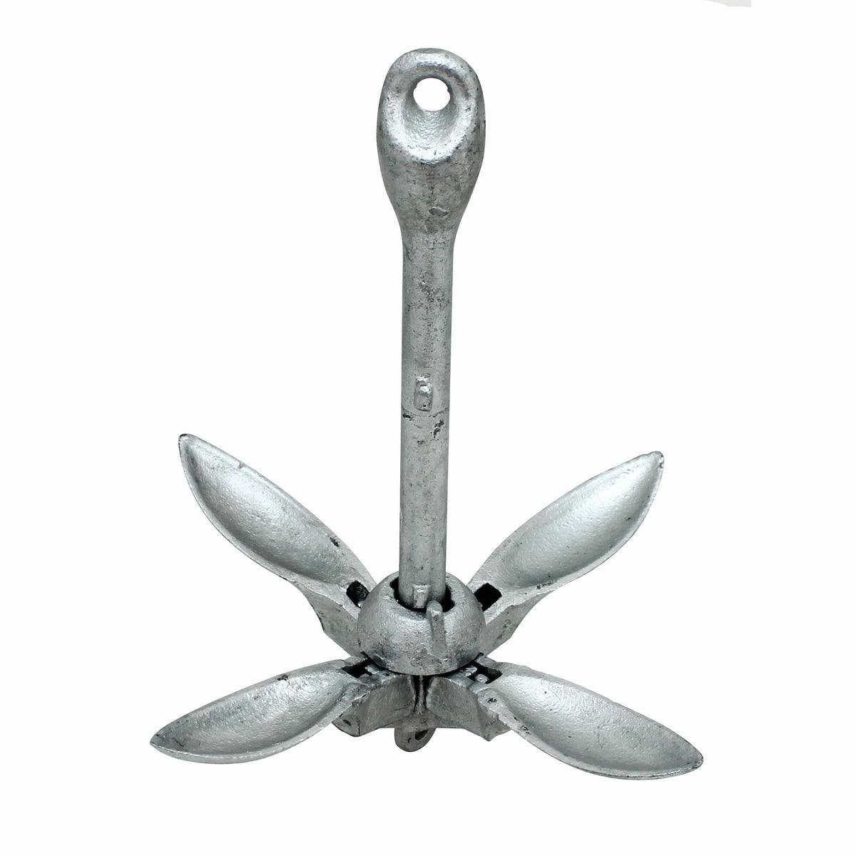 Extreme Max Qualifies for Free Shipping Extreme Max BoatTector Galvanized Folding Anchor 3.5 lb #3006.6545