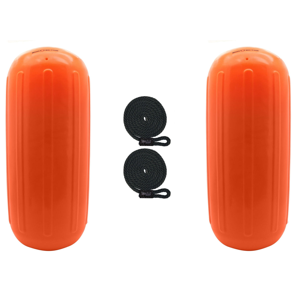 Extreme Max Qualifies for Free Shipping Extreme Max BoatTector HTM Fender 2-pk 8.5" x 20" Neon Orange #3006.7729.2