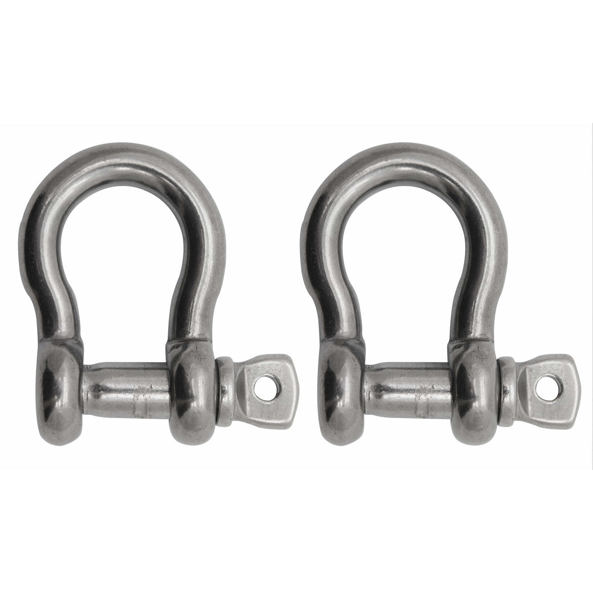 Extreme Max BoatTector SS Anchor Shackle 1/4" 2-pk #3006.8312.2