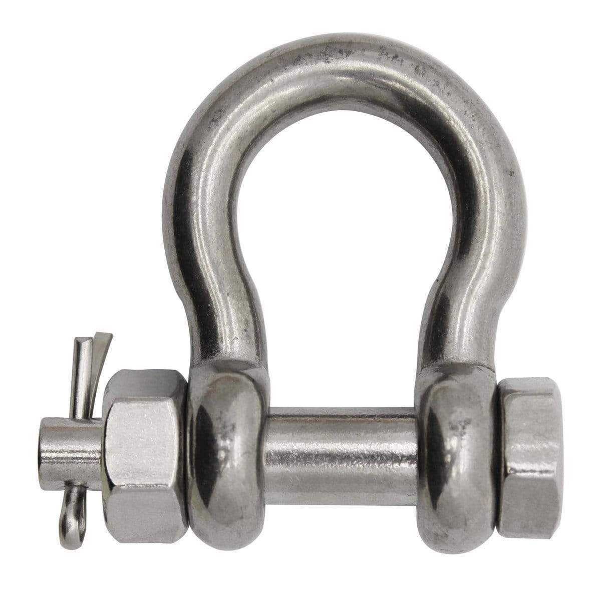 Extreme Max Qualifies for Free Shipping Extreme Max BoatTector SS Bolt-Type Anchor Shackle 1" #3006.8389