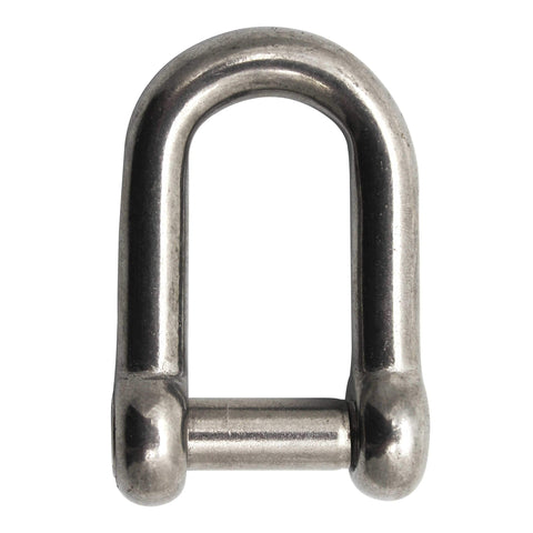 Extreme Max BoatTector SS D Shackle with No-Snag Pin 1/4" #3006.8393
