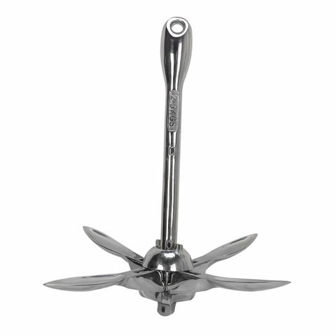 Extreme Max Qualifies for Free Shipping Extreme Max BoatTector SS Folding/Grapnel Anchor 1.5 lb #3006.6672