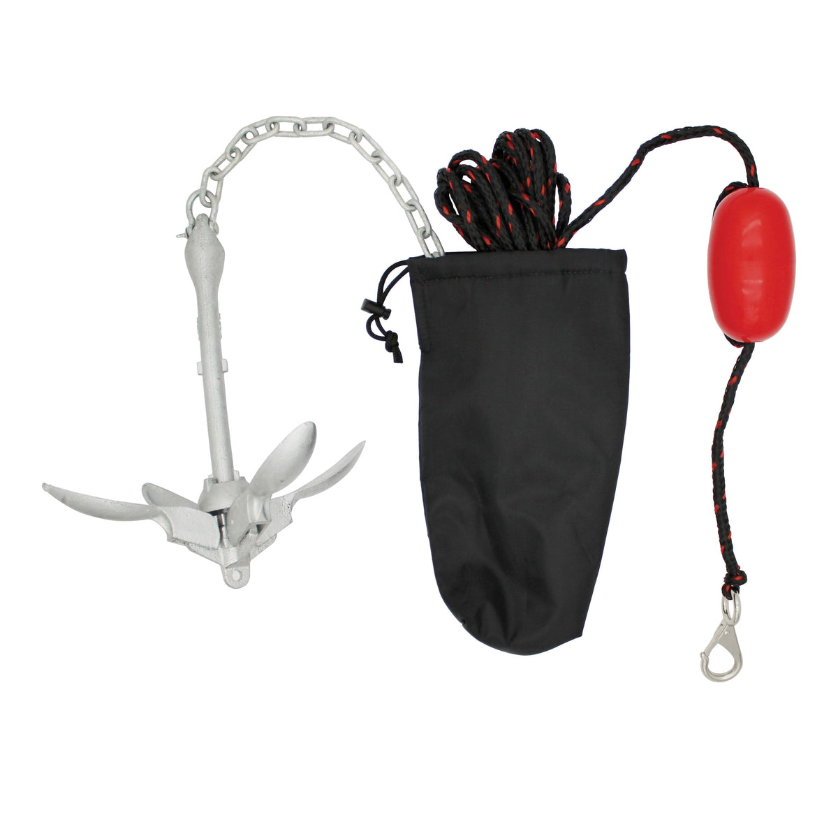 Extreme Max Qualifies for Free Shipping Extreme Max Complete Deluxe Grapnel Anchor Kit 3.5 lb #3006.6785