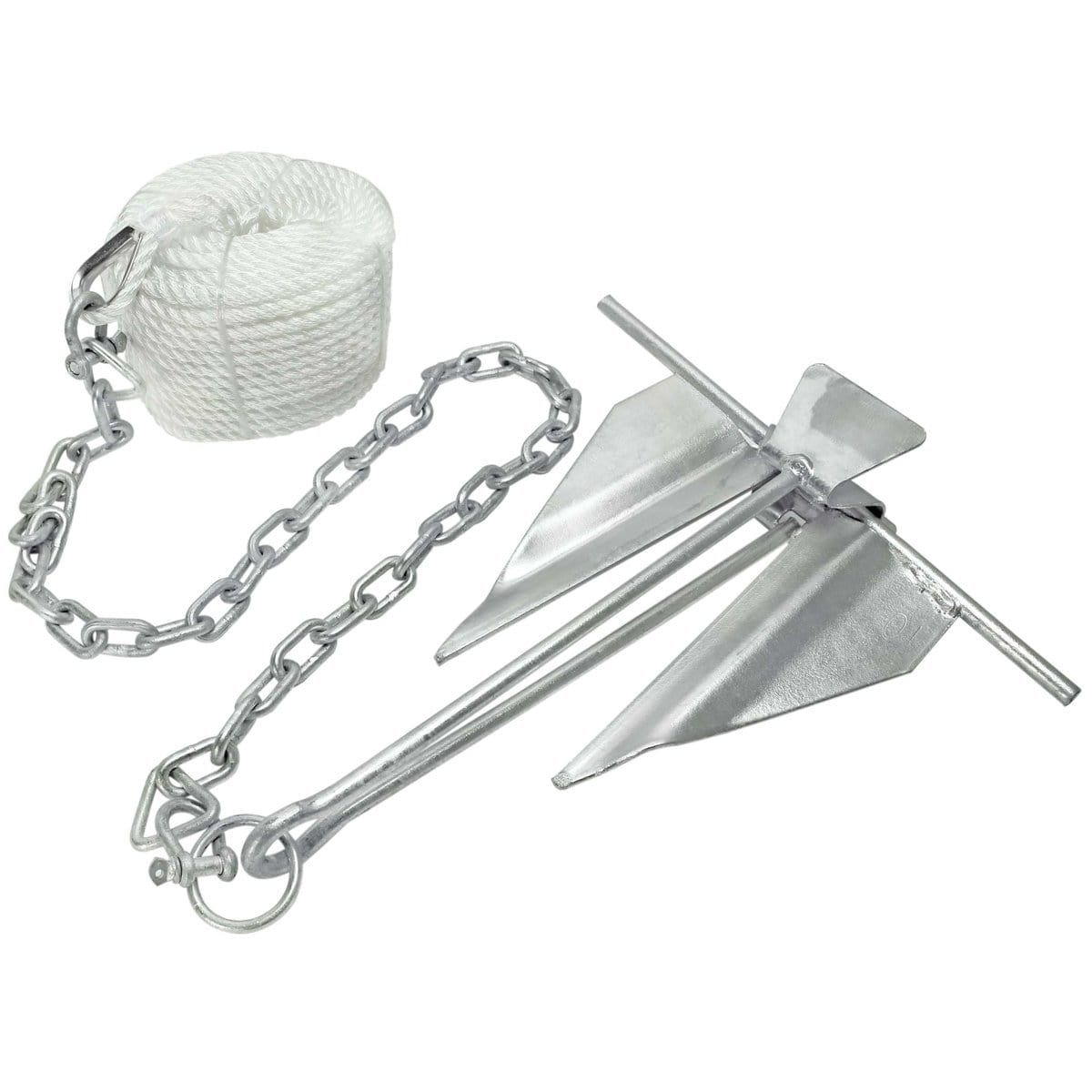 Extreme Max Qualifies for Free Shipping Extreme Max Complete Slip Ring Anchor Kit #7/4.5 lb #3006.6717