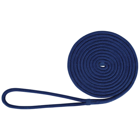 Extreme Max DB Nylon Dock Line 1/2" 15' Royal Blue #3006.2111