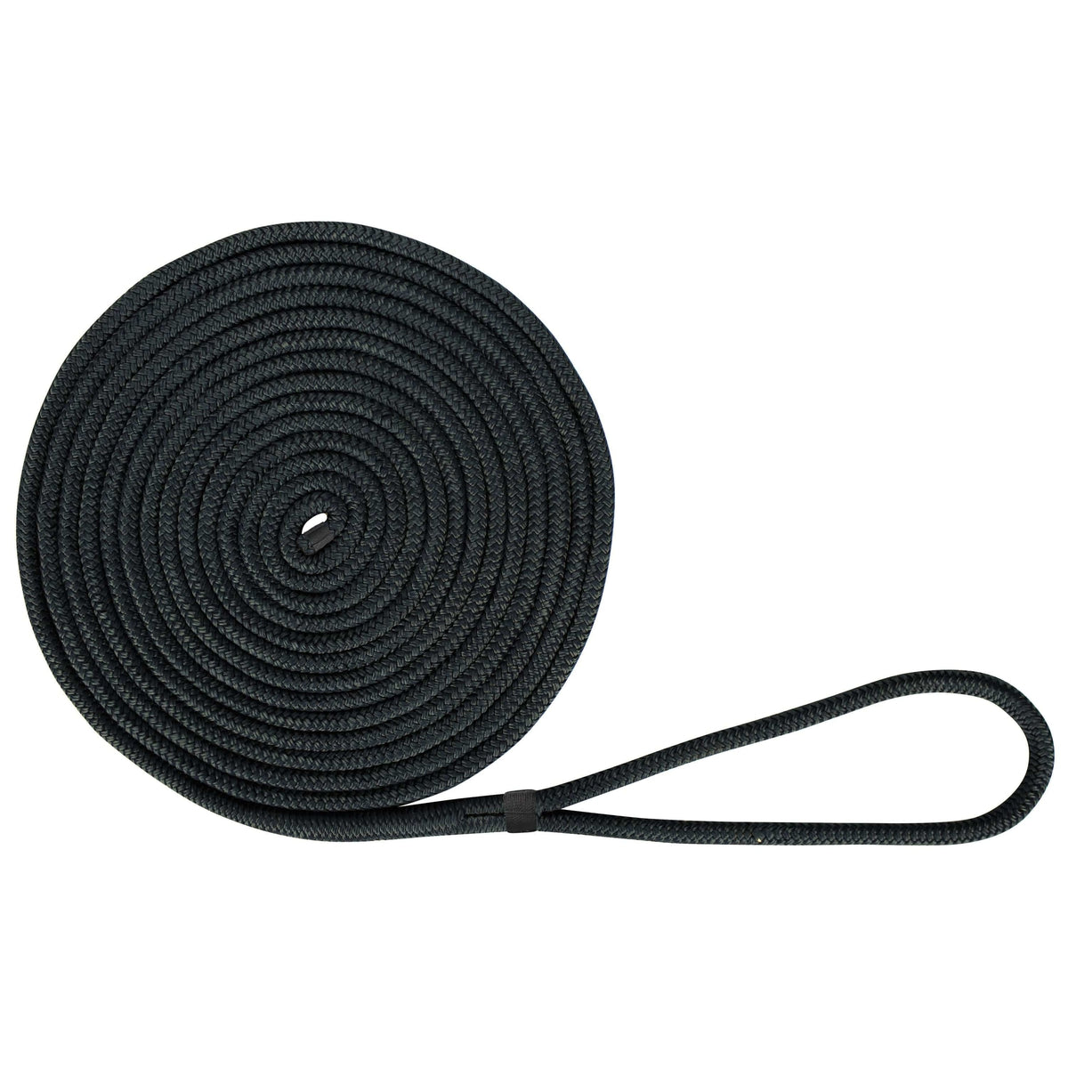 Extreme Max DB Nylon Dock Line 1/2" 25' Black #3006.2126