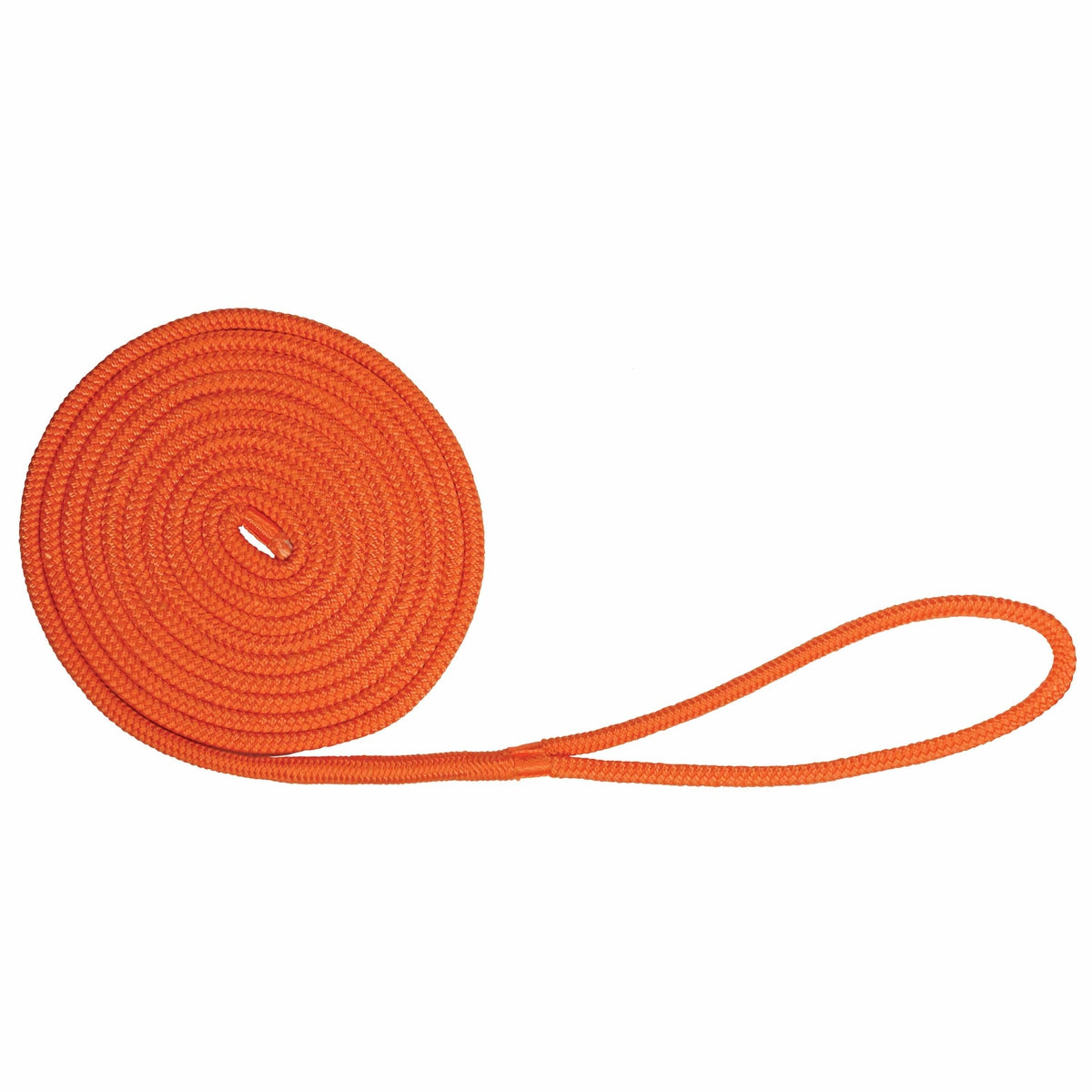 Extreme Max DB Nylon Dock Line 3/8" 20' Neon Orange #3006.2439