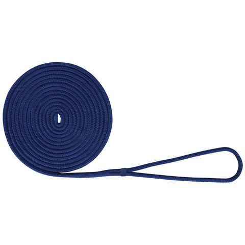 Extreme Max DB Nylon Dock Line 3/8" 20' Royal Blue #3006.2096