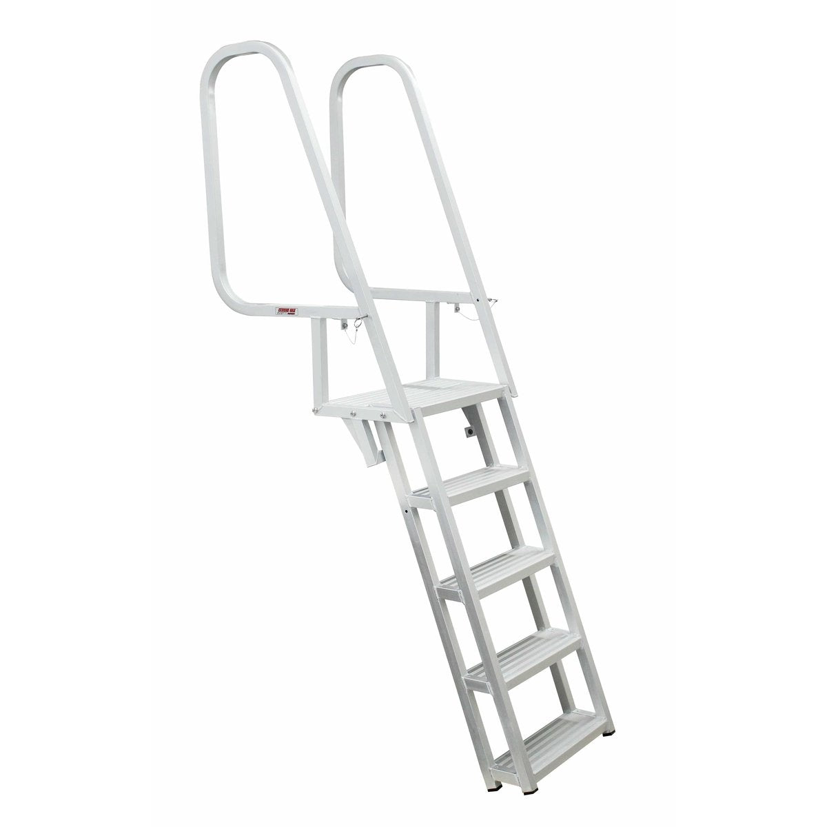 Extreme Max Deluxe Flip-Up Dock Ladder with Welded 5-Step #3005.3916