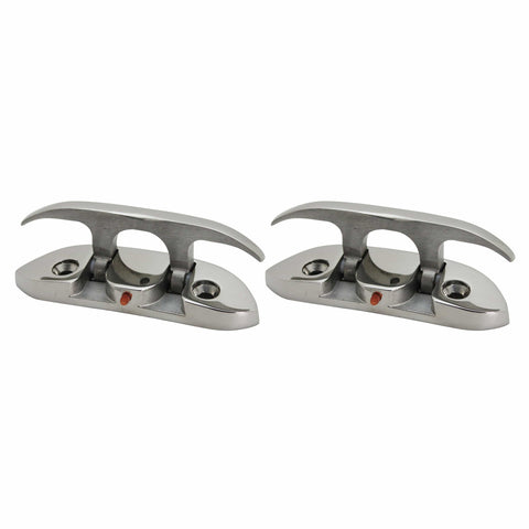 Extreme Max Folding SS Cleat 4-1/2" 2-pk #3006.6631.2