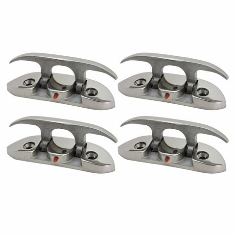 Extreme Max Folding SS Cleat 4-1/2" 4-pk #3006.6631.4