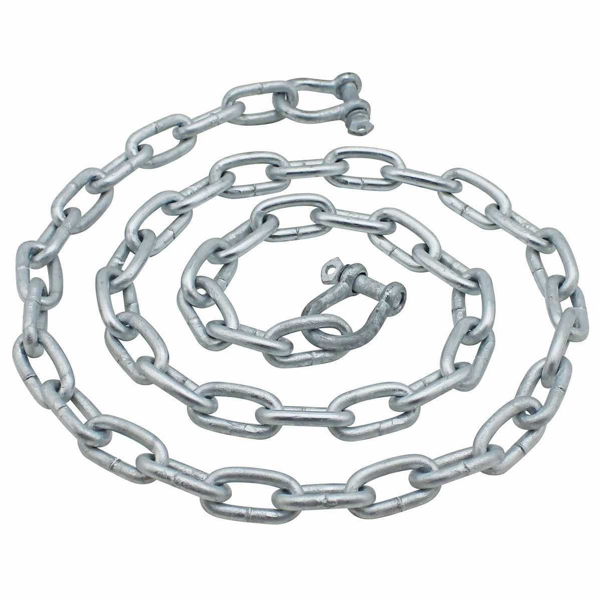 Extreme Max Galv Anchor Chain 3/16" 4' 1/4" with Shackles #3006.6566