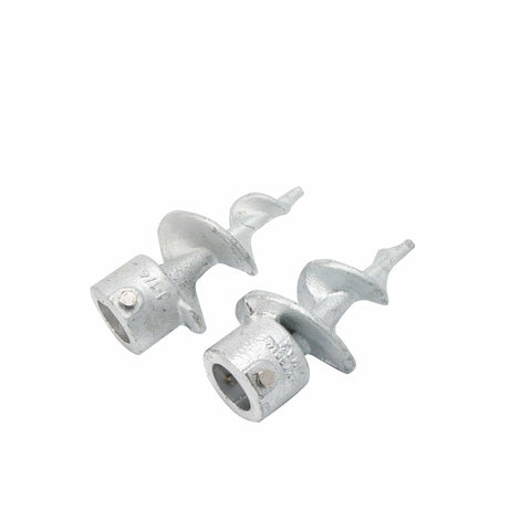 Extreme Max Qualifies for Free Shipping Extreme Max Galvanized Auger Foot for Dock Post 1-1/4" Pair #3006.6851