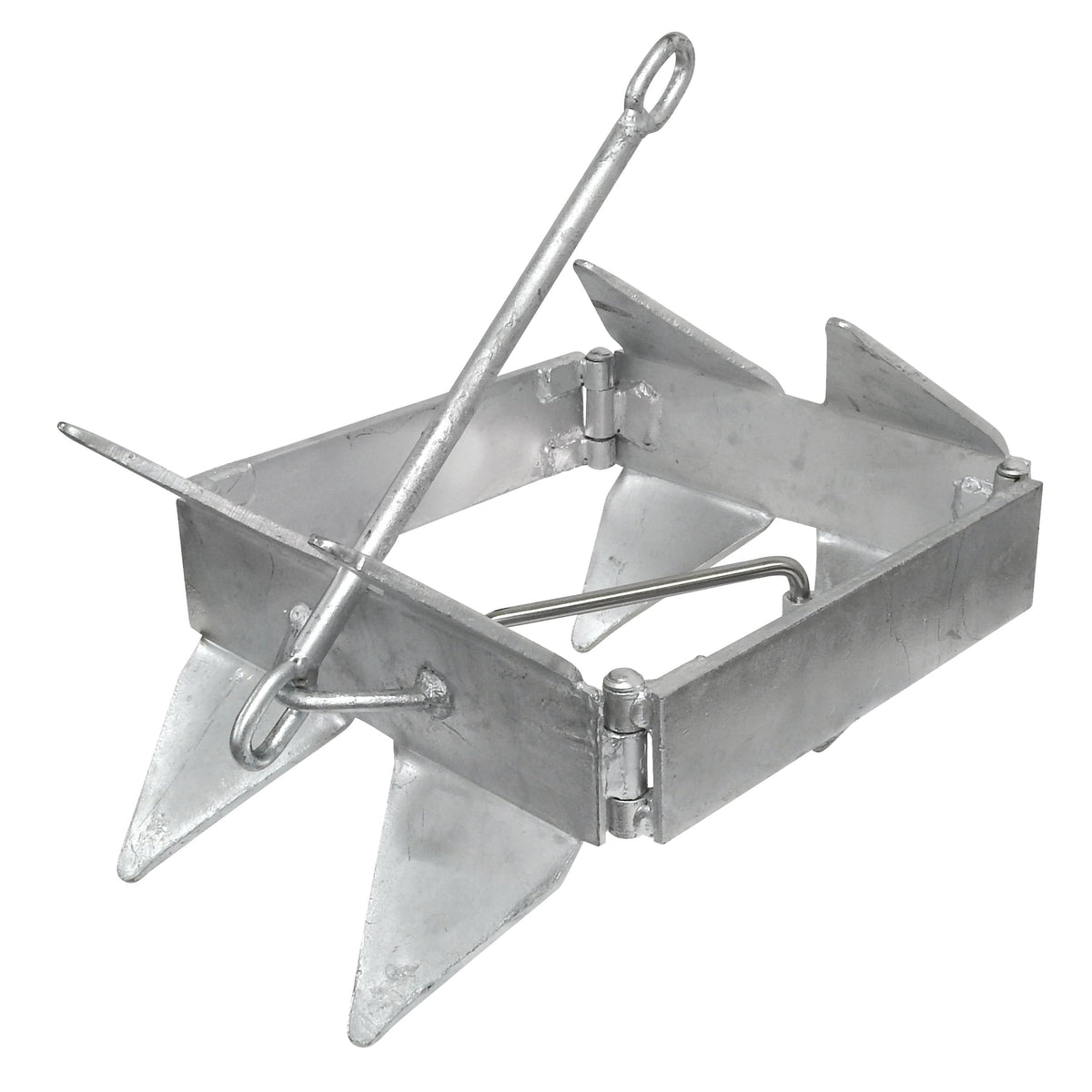 Extreme Max Qualifies for Free Shipping Extreme Max Galvanized Cube Anchor Box-Style 25 lb #3006.6823