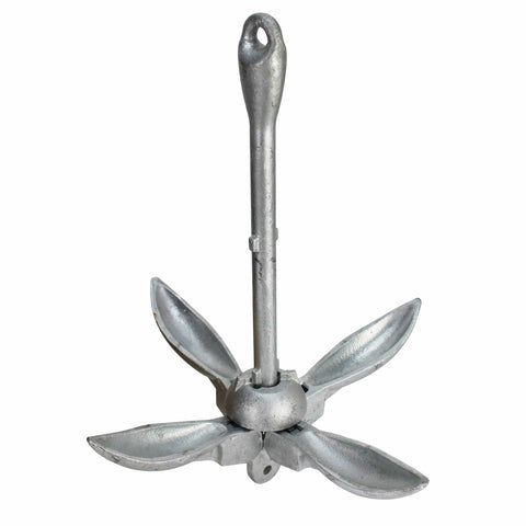 Extreme Max Qualifies for Free Shipping Extreme Max Galvanized Folding/Grapnel Anchor 13 lb #3006.6669