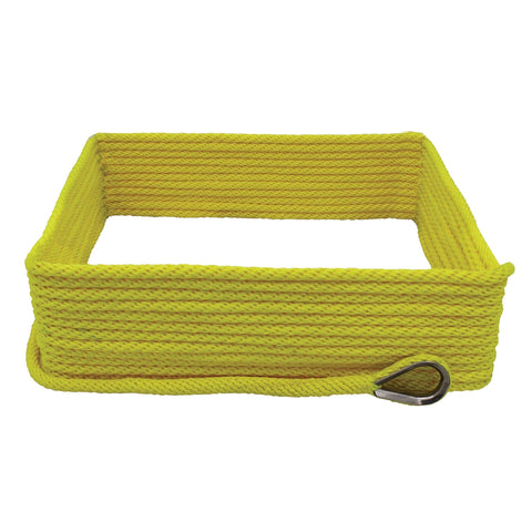 Extreme Max Premium MFP Anchor Line 3/8" 100' Neon Yellow #3006.2659