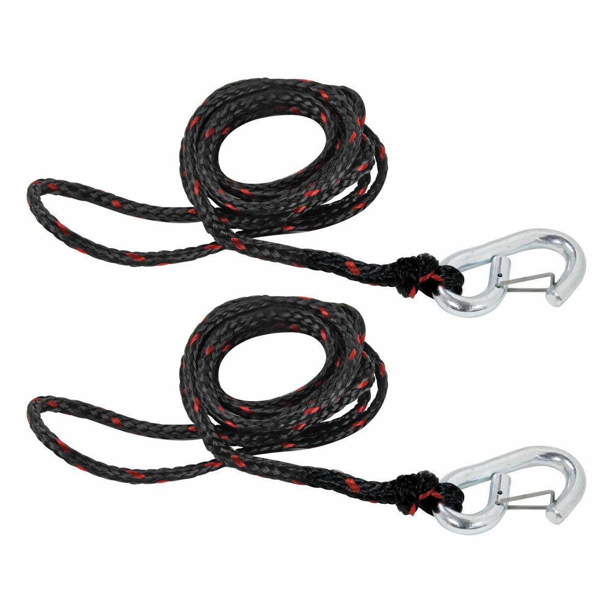 Extreme Max Qualifies for Free Shipping Extreme Max PWC 5' Dock Line & Zinc-Plated Snap Hook 2-pk #3006.6797