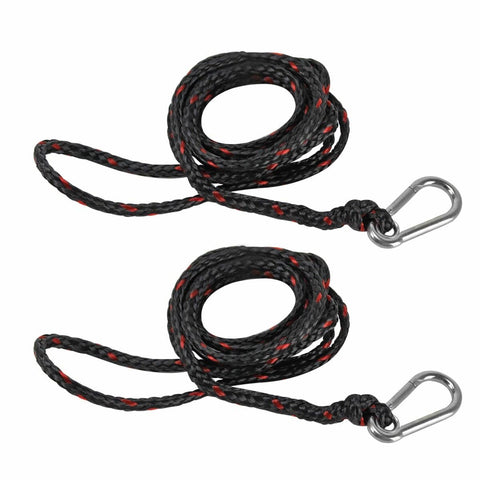 Extreme Max Qualifies for Free Shipping Extreme Max PWC 7' Dock Line Zinc-Plated Snap Hook 2-pk #3006.6634