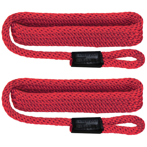 Extreme Max SB MFP Fender Line 3/8" 5' Red #3006.2156