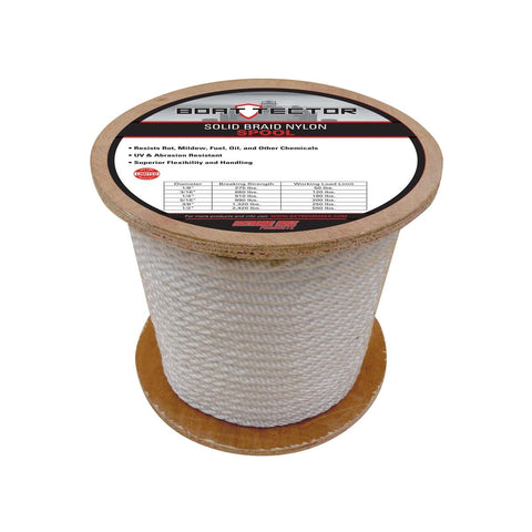 Extreme Max SB Nylon Rope 5/16" 500' White #3006.2201