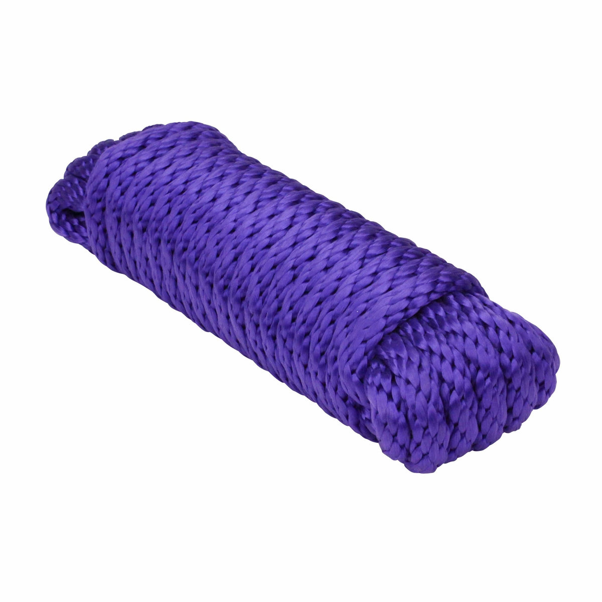 Extreme Max Solid Braid MFP Utility Rope 1/4" 10' Purple #3008.0241
