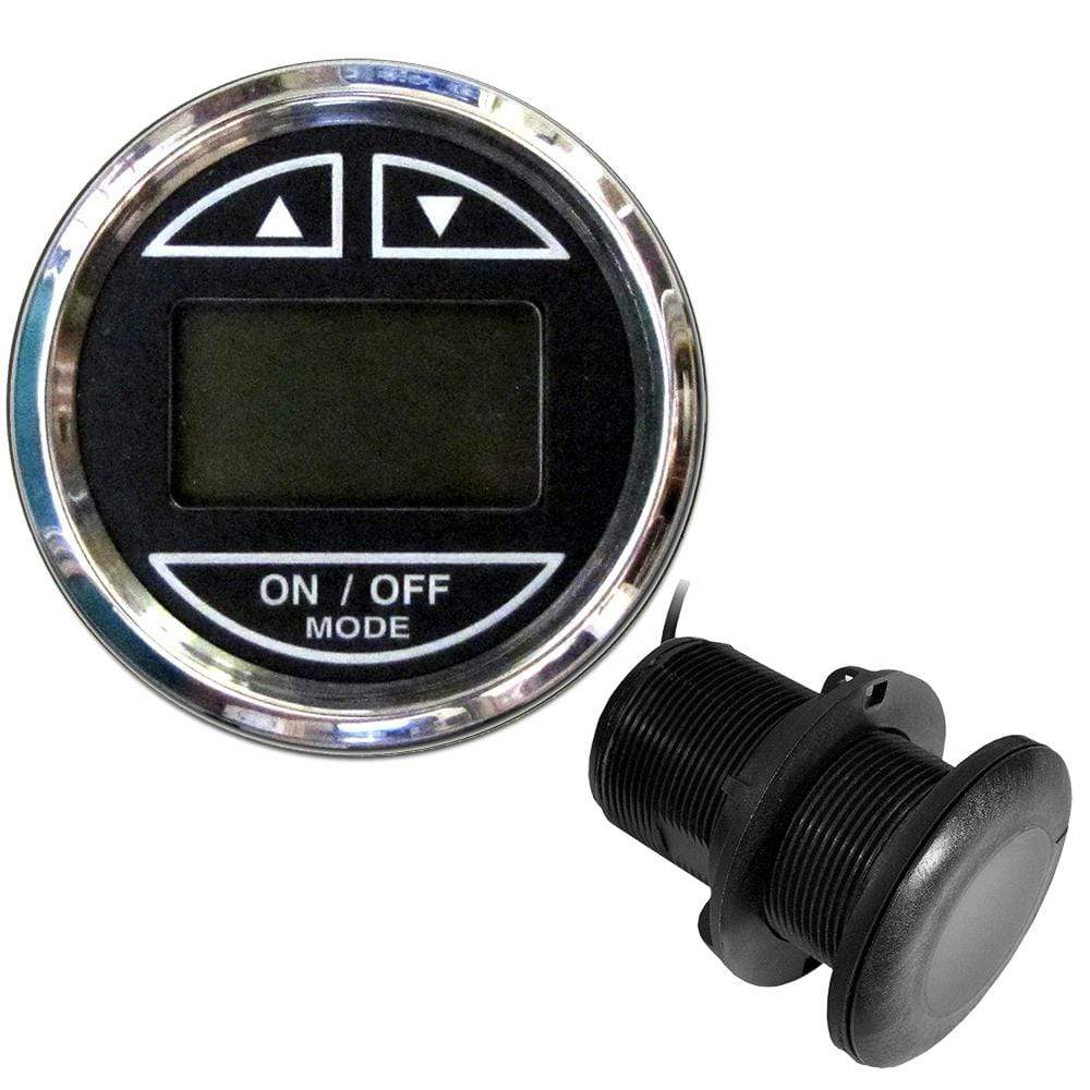Faria Qualifies for Free Shipping Faria 2" Depth Sounder with Thru-Hull Transducer #13795
