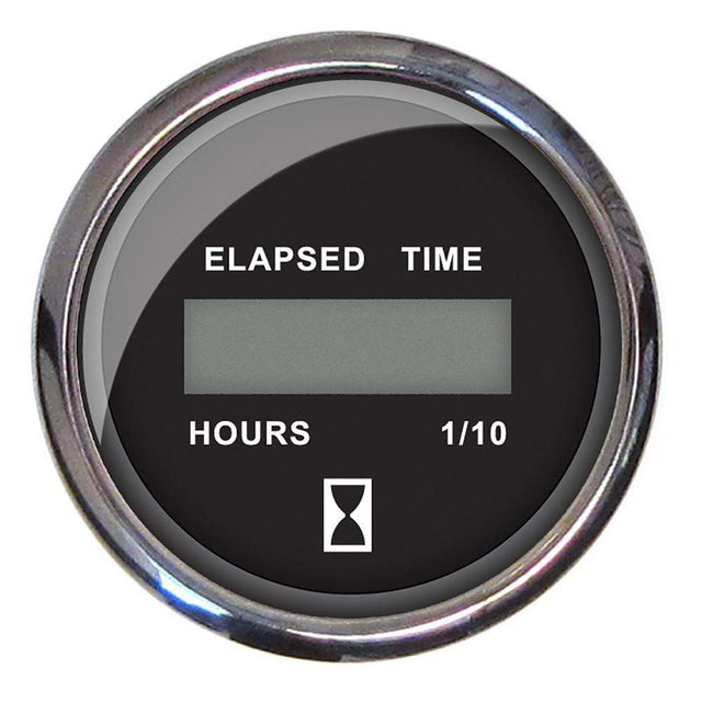 Faria Qualifies for Free Shipping Faria 2" Hourmeter 10000 Hours Digital 12-32v #13715