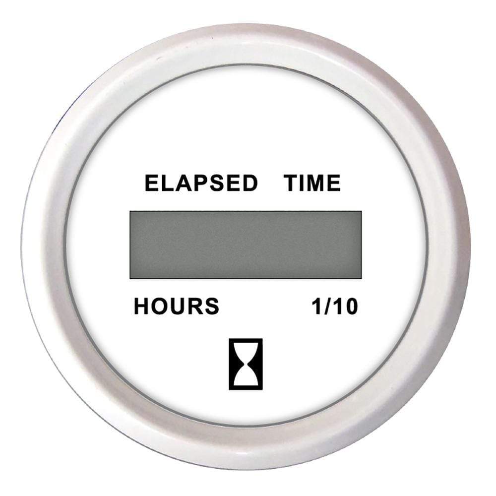 Faria Qualifies for Free Shipping Faria 2" Hourmeter Digital 10000 Hours 12-32v #MH0240B